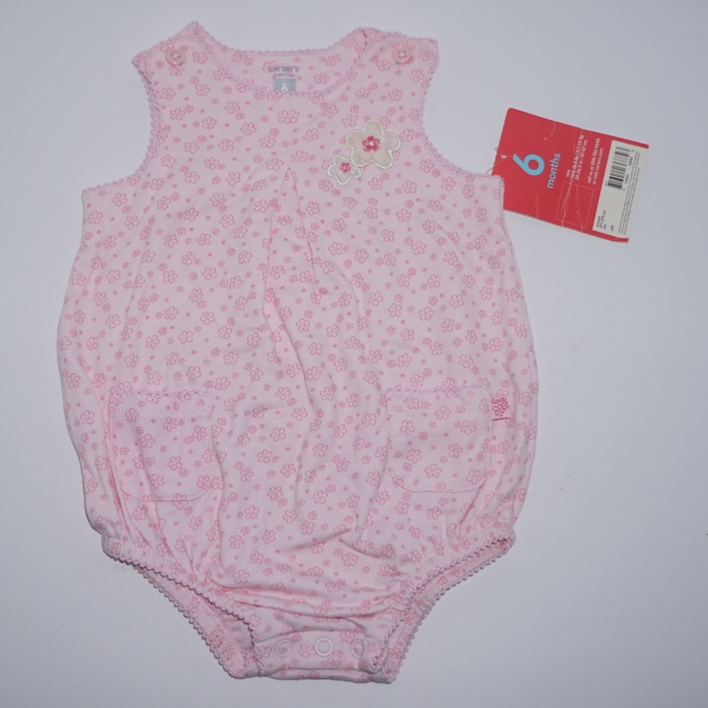 Carter’s Baby Girl Floral Summer Outfit - 6 Months